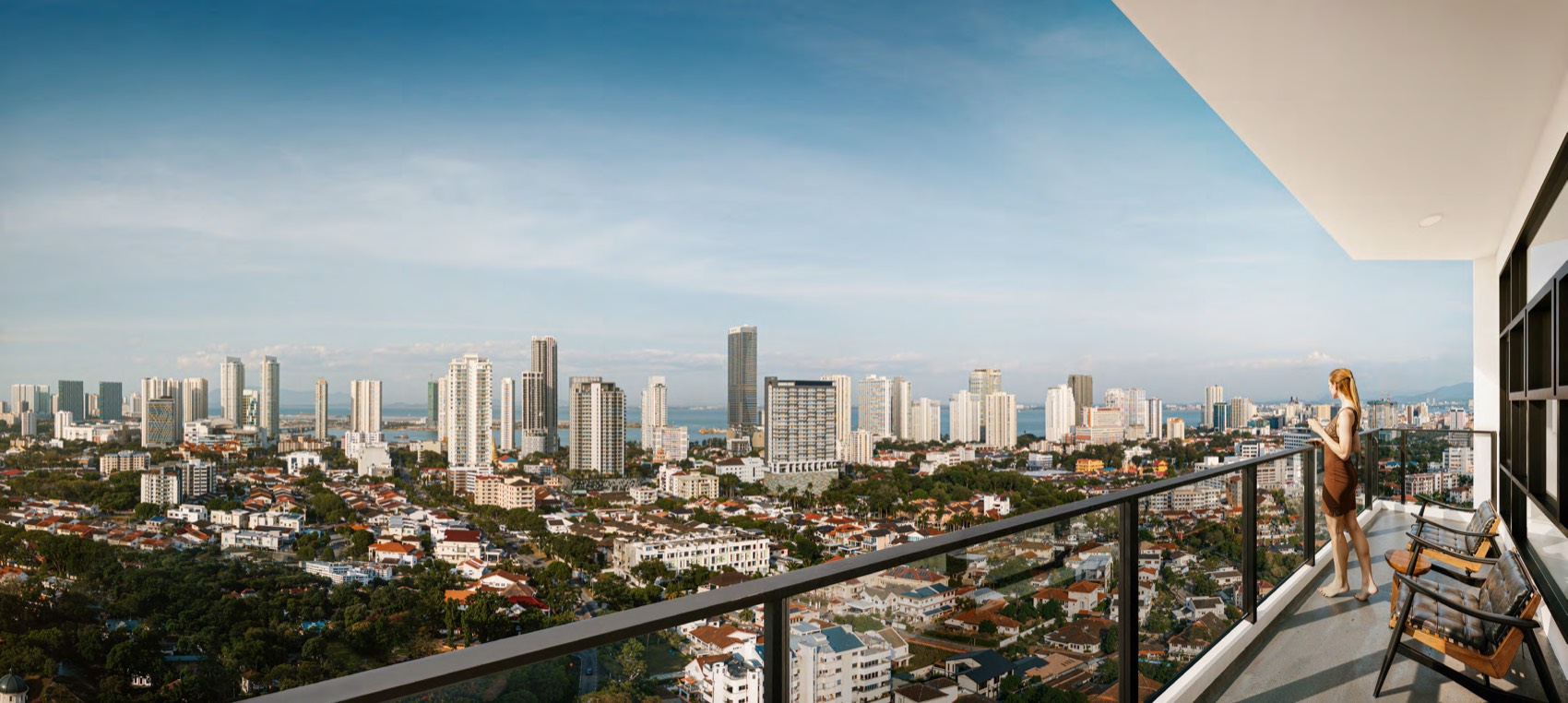 Sea & City Views at Cantonment Residence, artist's impression