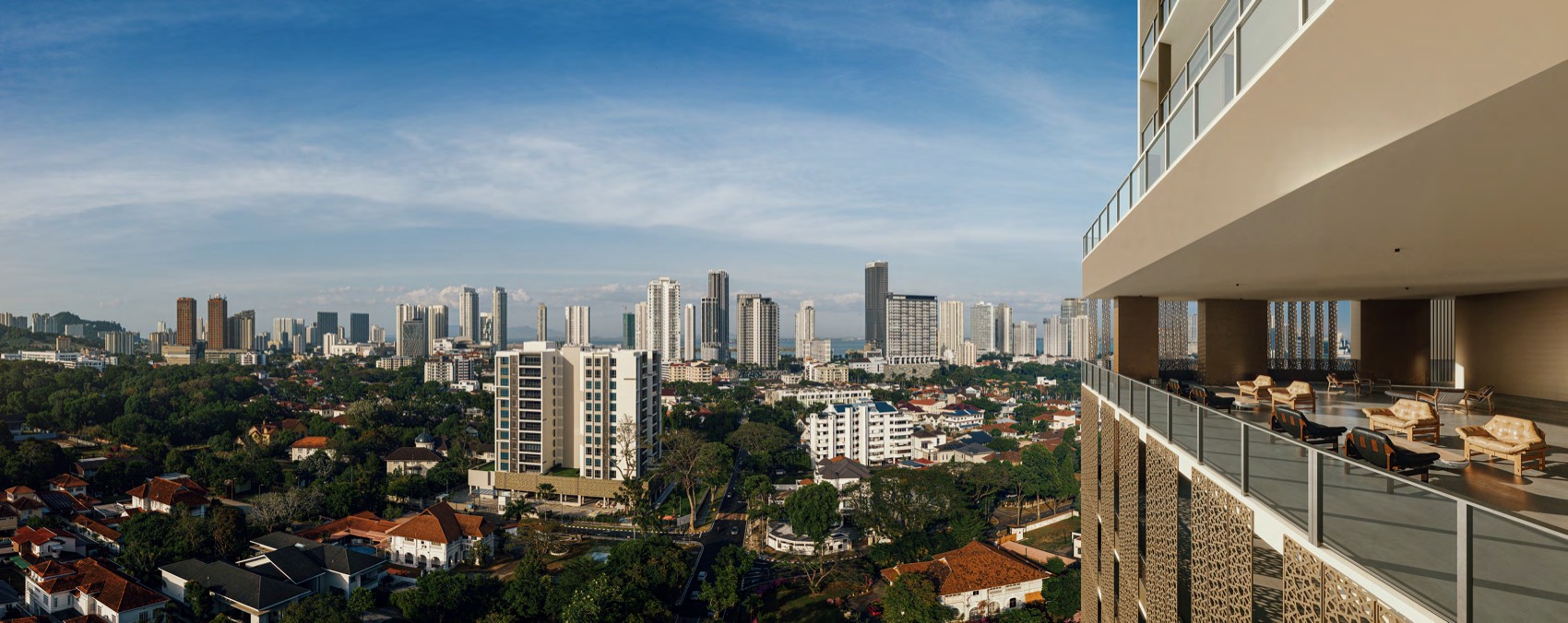 Sky Lounge at Cantonment Residence, artist's impression