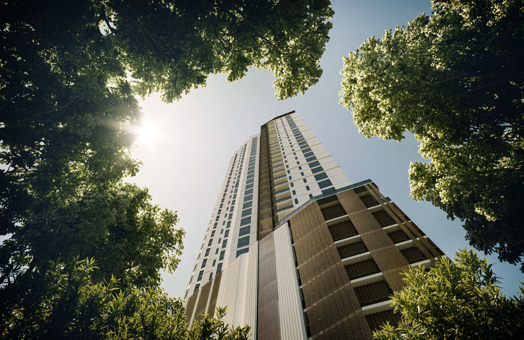 The Tower at Cantonment Residence, artist's impression
